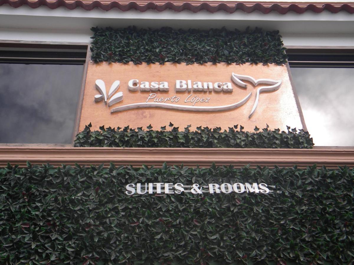 Casa Blanca Puerto Lopezアパートメント エクステリア 写真